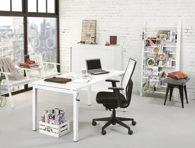 4 poots slinger verstelbaar bureau zit zit