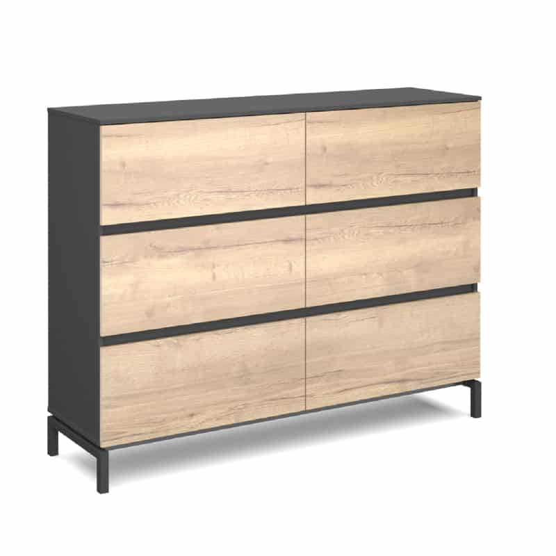 Dressoirkast Cube 155 cm hoog