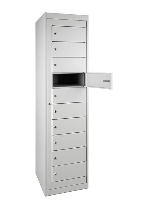 Praktische smalle laptopkast